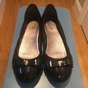 Black Cole Haan Flats with Nike Air
